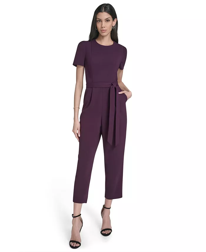 

Миниатюрный комбинезон с короткими рукавами Calvin Klein