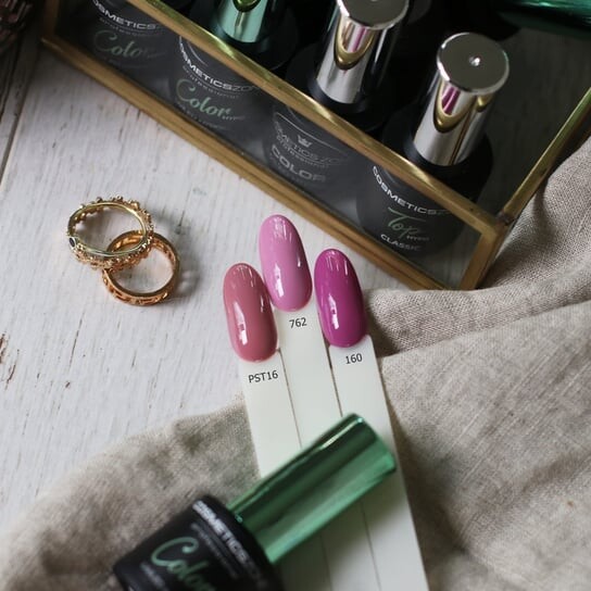 Гипоаллергенный гибридный лак для ногтей грязно-розовый 762, 7 мл Cosmetics Zone — фото 4