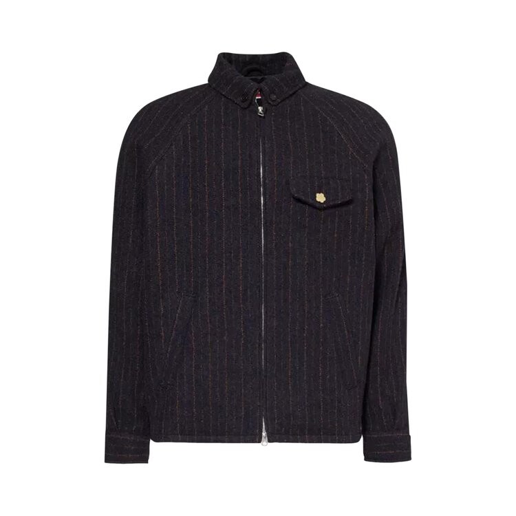 

Куртка Kenzo Striped Wool Blouson, цвет Blue/Black