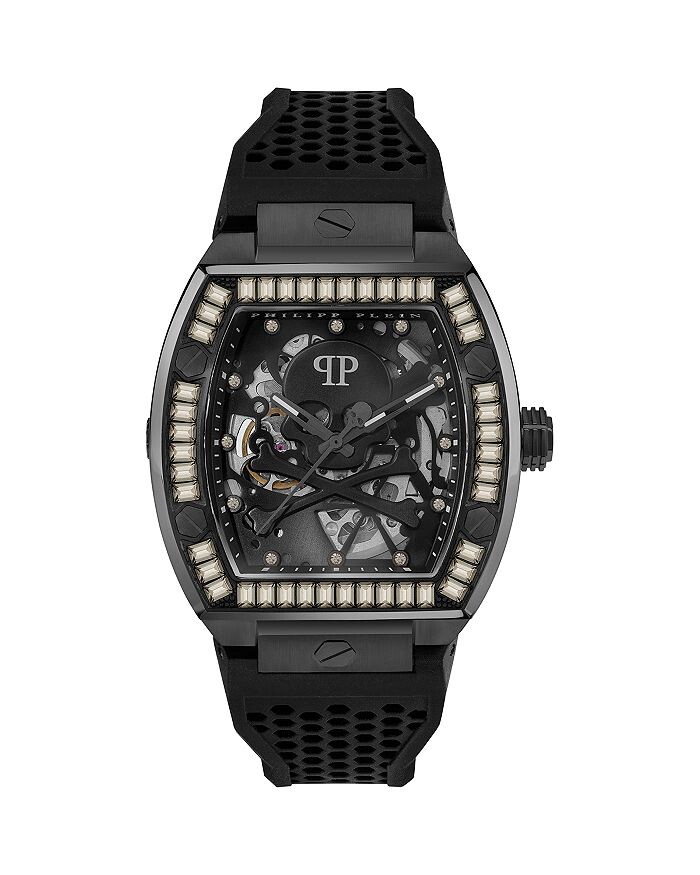 

PHILIPP PLEIN Часы $keleton, 44 мм, черный