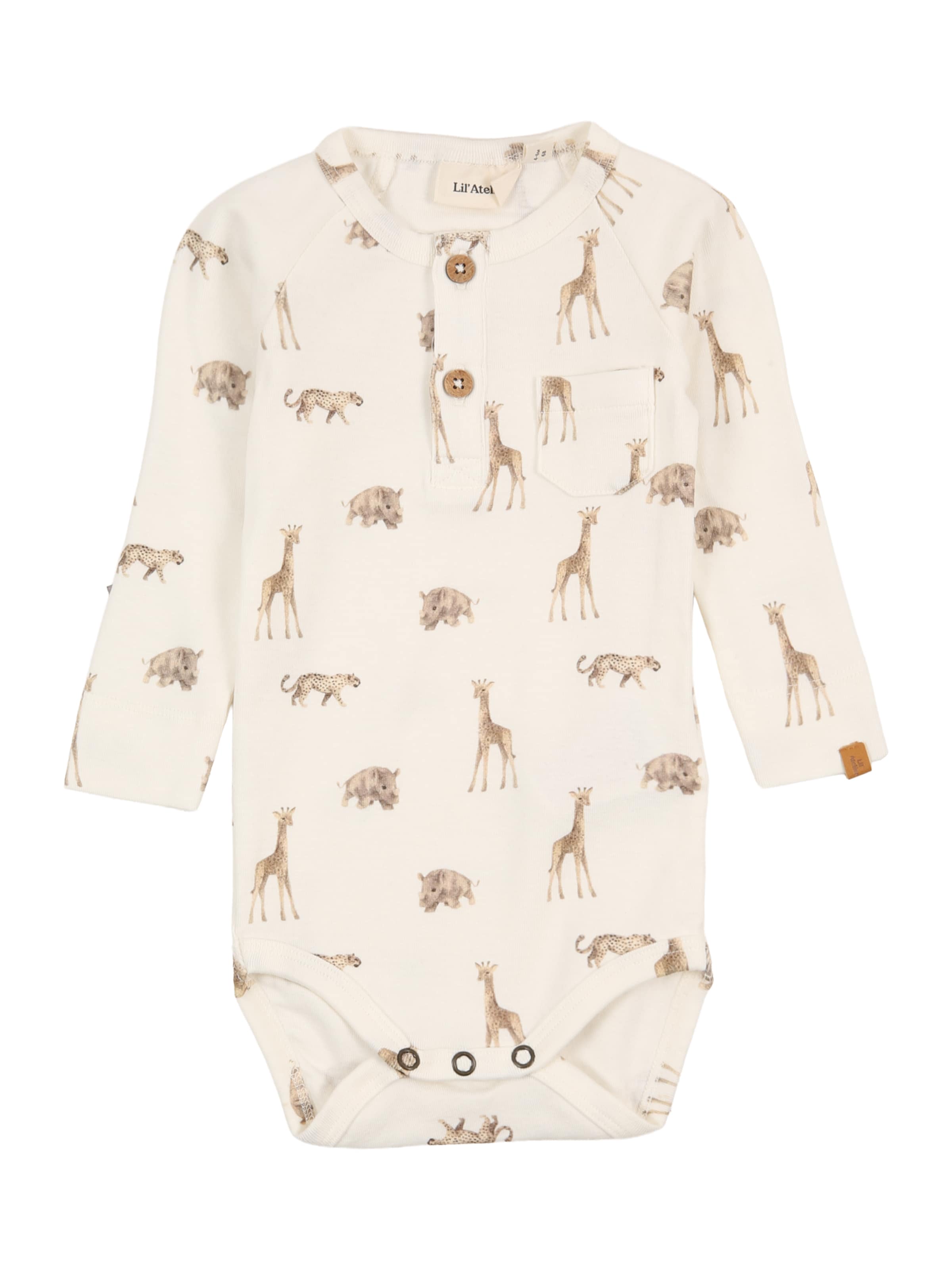 

Lil'Atelier Комбинезон 'NBMGAYO' белого цвета