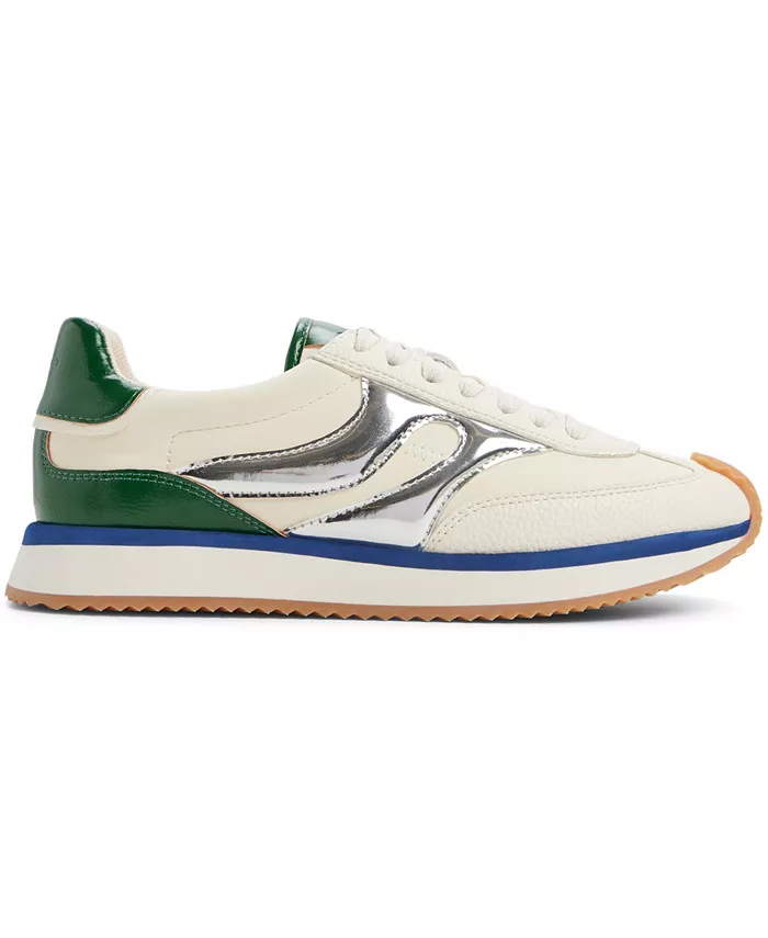 Женские кроссовки Deanna Retro на шнуровке ALDO, коричневый/бежевый — фото 4