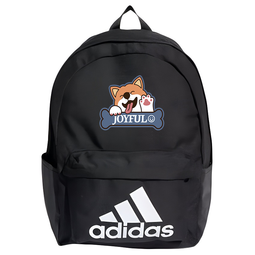 

Adidas Полиэстеровый рюкзак унисекс черный, Corgi