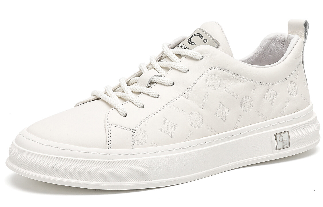 

Кроссовки CВ°BANNER Skateboard Shoes Men Low-Top White, Белый, Кроссовки CВ°BANNER Skateboard Shoes Men Low-Top White