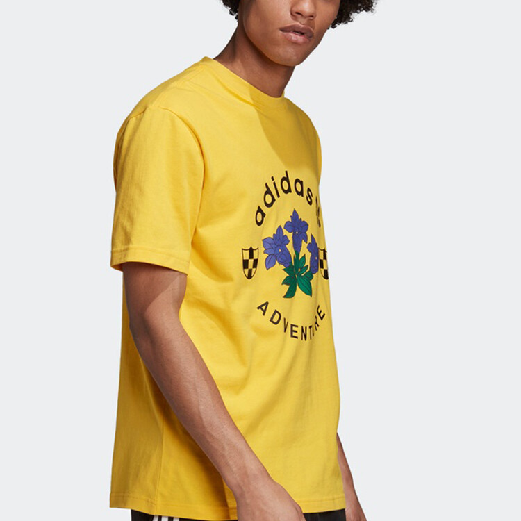 Футболка мужская Sunlight Yellow Adidas Originals, желтый — фото 4