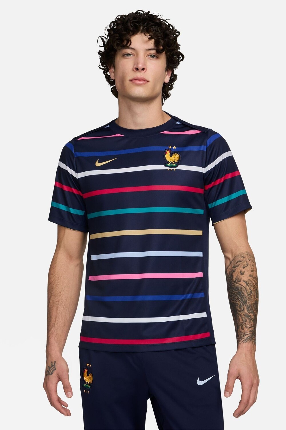 

Футболка Dri Fit France Academy Home Pre Match Nike, синий