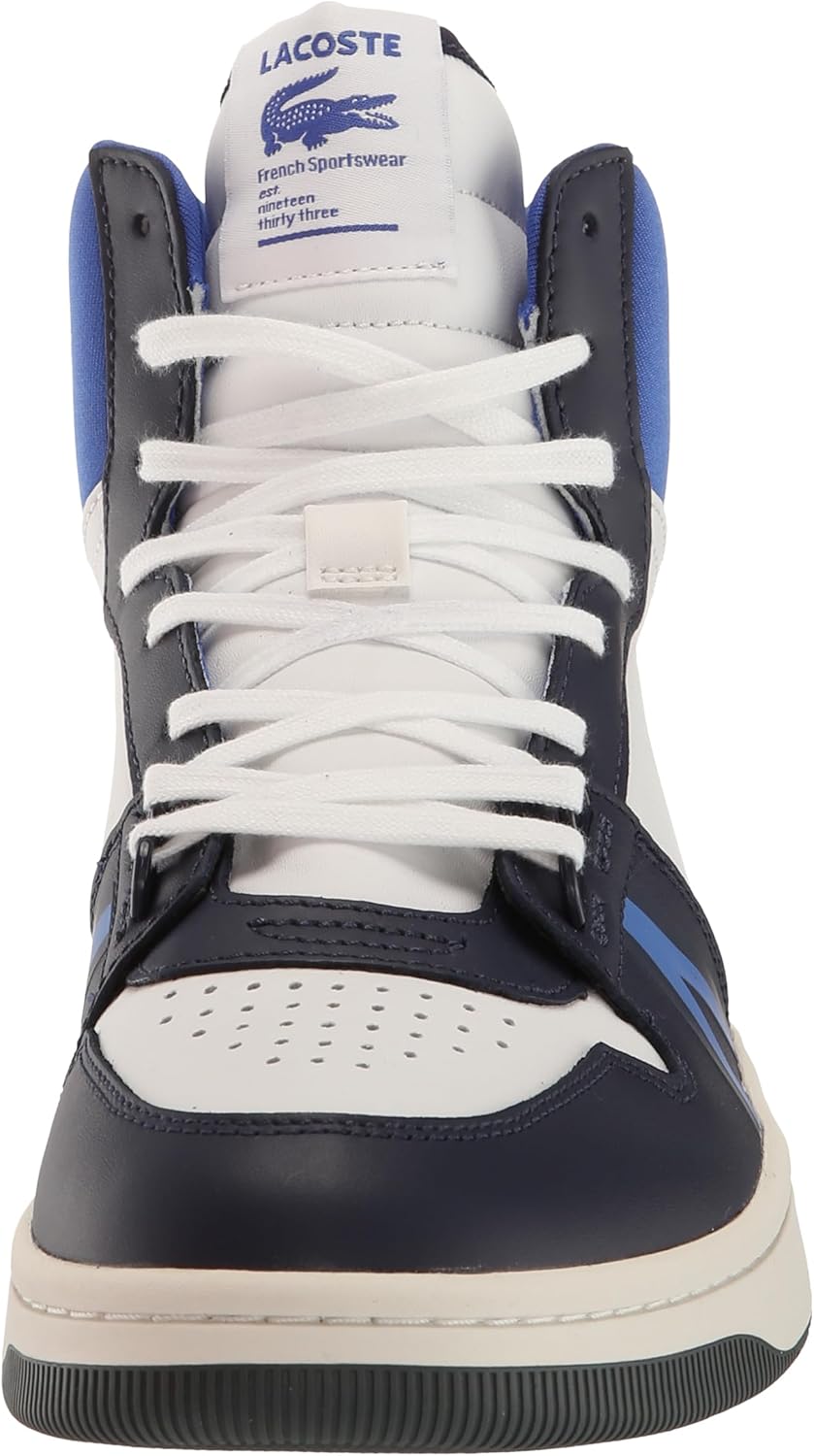 Кроссовки Lacoste Mens L001 Mid, Nvy/Wht — фото 2