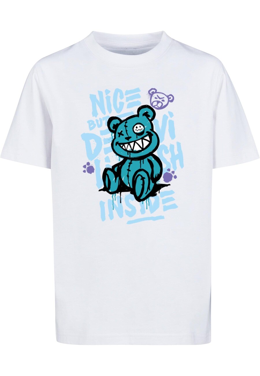 

Рубашка Mister Tee Nice But Devilish, белый
