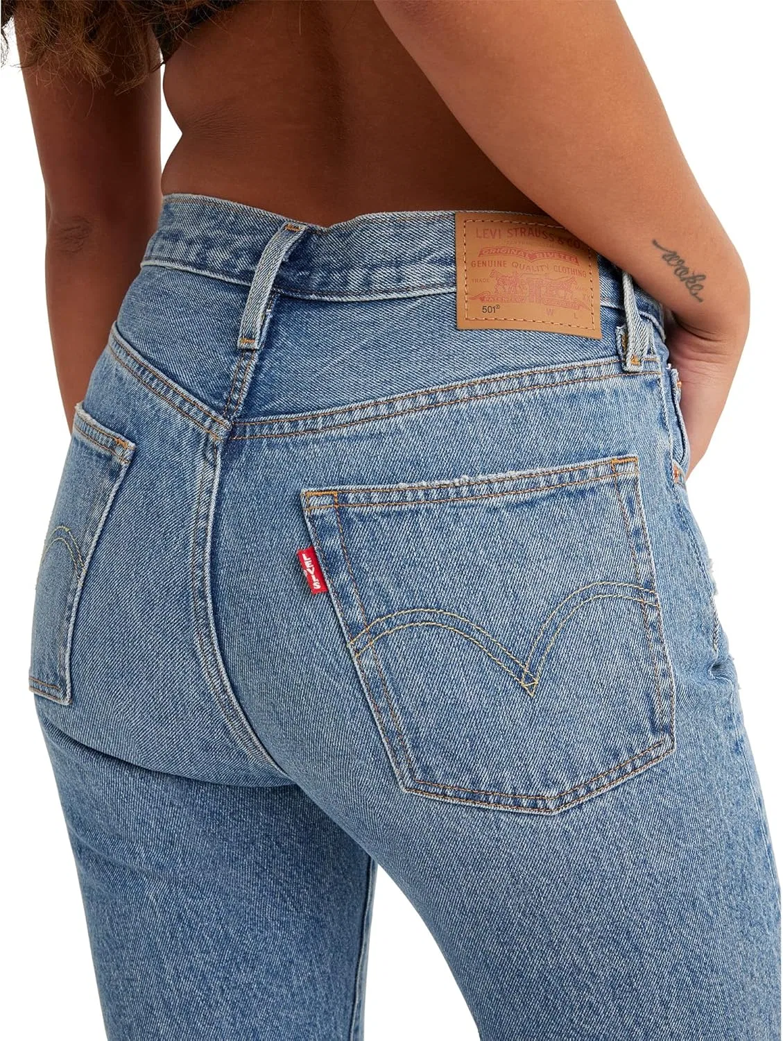 Джинсы Premium 501 Crop, Levi's, (New) Face It — фото 4