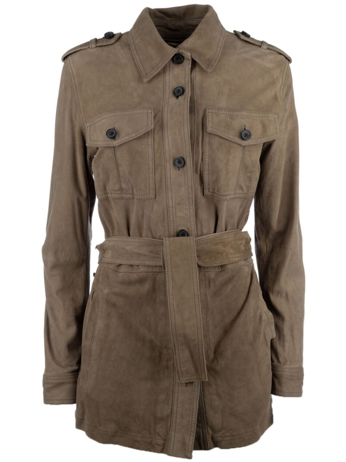 

Замшевая куртка D'amico, зеленый