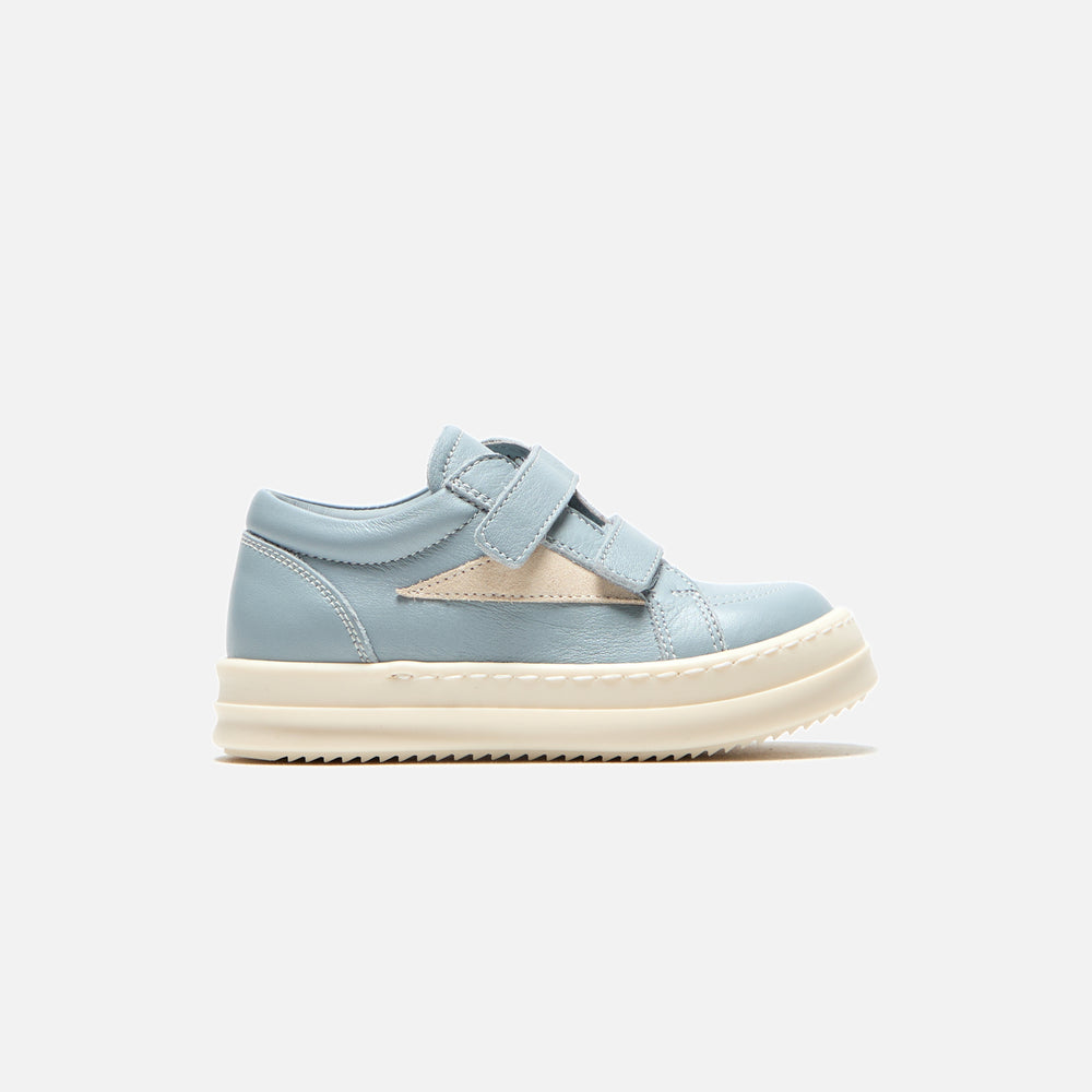 

Кроссовки Rick Owens Kids Vintage Sneakers, цвет Scarpe In Pelle/Pale Blue/Milk