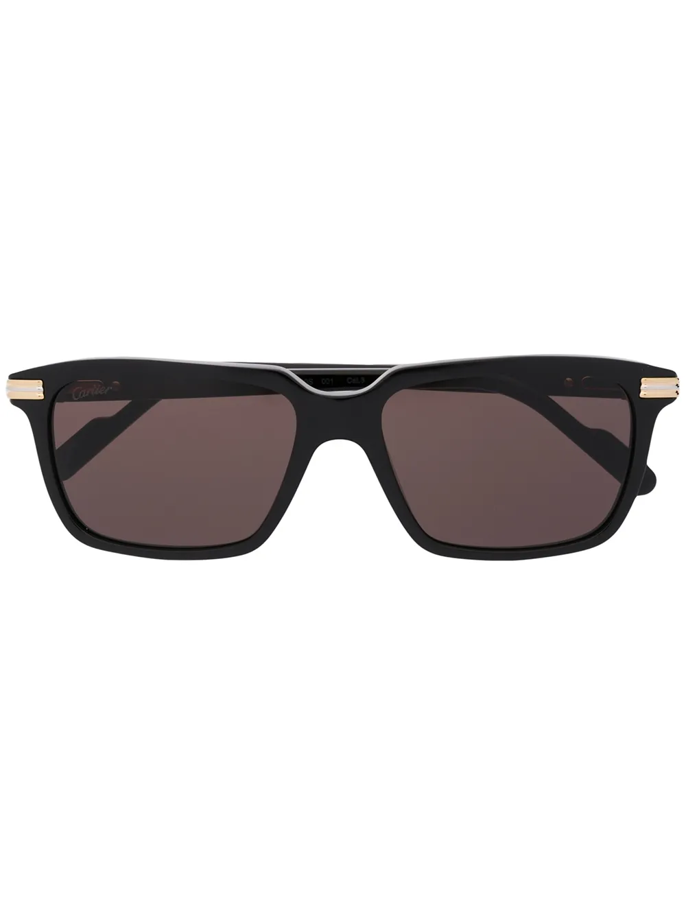 

Солнцезащитные очки C de Cartier Cartier Eyewear, черный