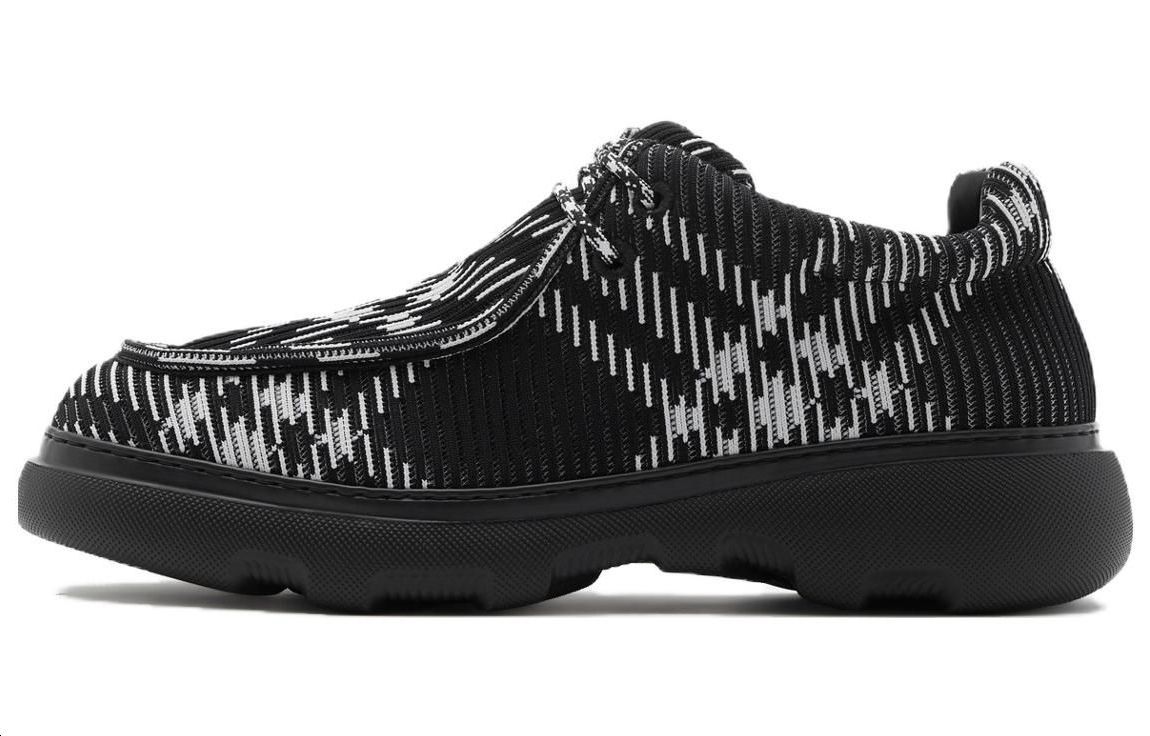 

Клетчатые туфли дерби с круглым носком Burberry, Original Shoe Box Included