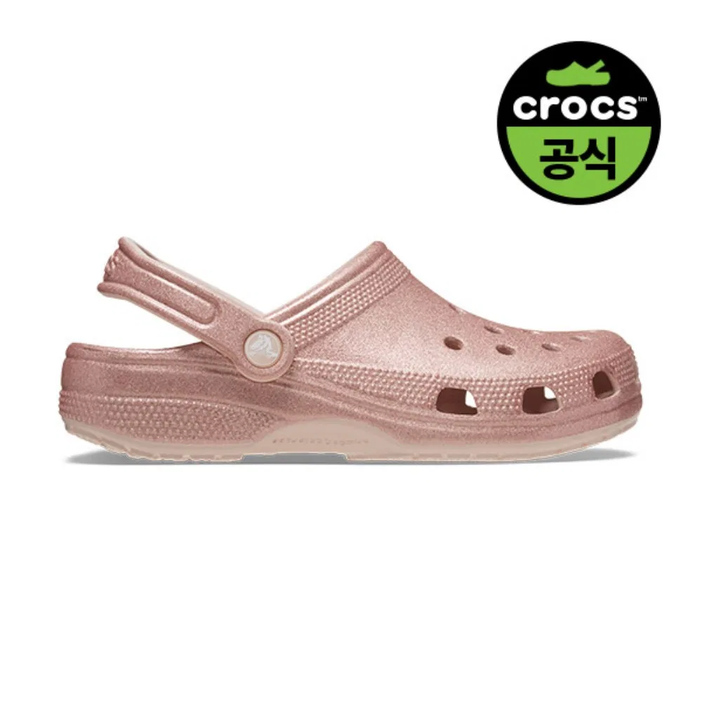 Взрослые классические клоги с глиттером QUG от Crocs — фото 3