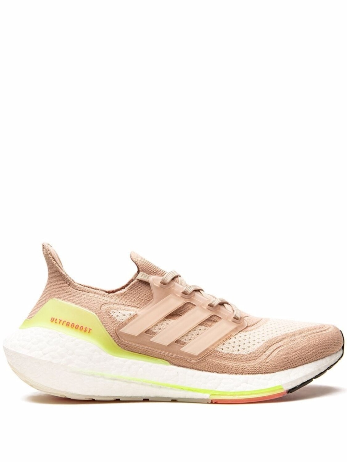 

Кроссовки Ultraboost 21 Adidas, бежевый