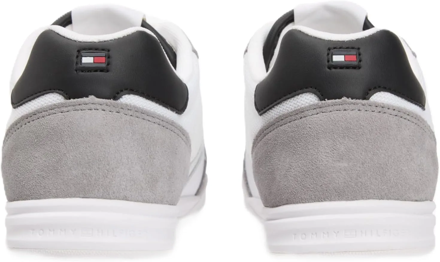 Мужские низкие кроссовки Tommy Hilfiger Lopro LTH Mix RWB Fm0fm05826, белый — фото 3