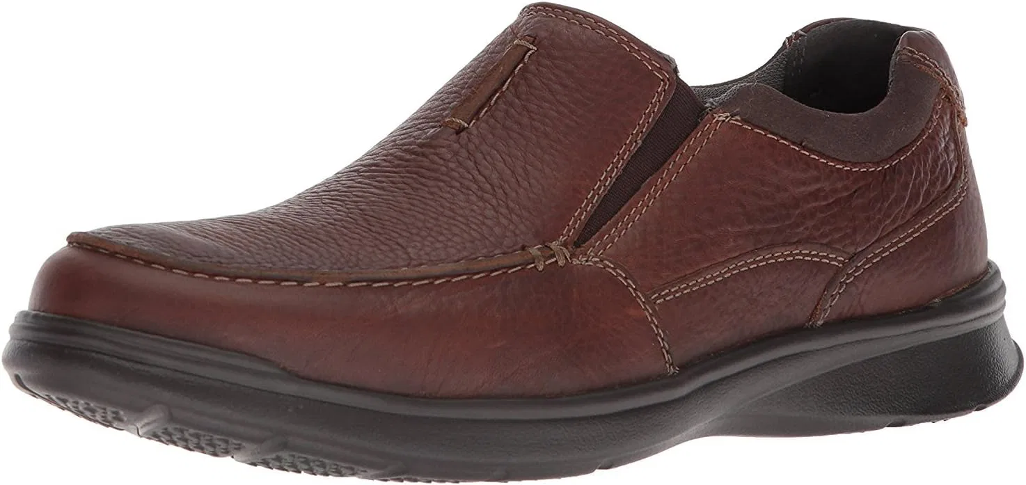 Мужские туфли Clarks Un Abode с ремешком, Brown 1