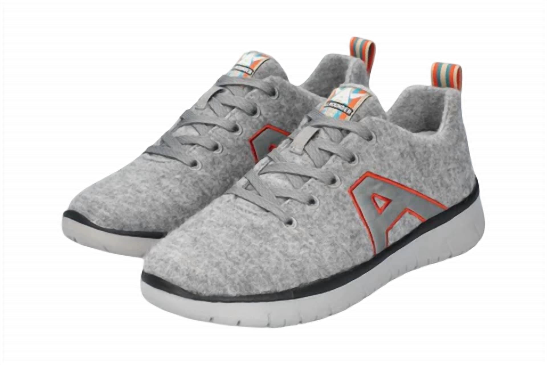 Женские кроссовки La Viva из светло-серой мериносовой шерсти Allrounder, цвет light grey merino