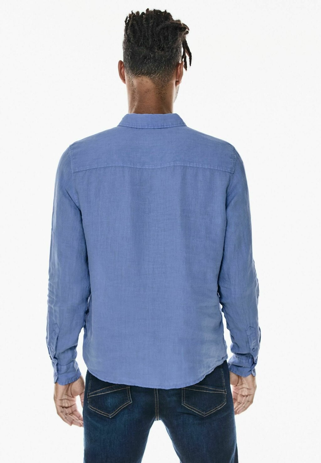 

Рубашка Leinenhemd Street One MEN, синий