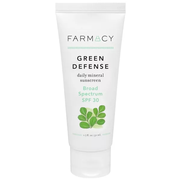 

Ежедневный минеральный солнцезащитный крем Green Defense spf 30 Farmacy
