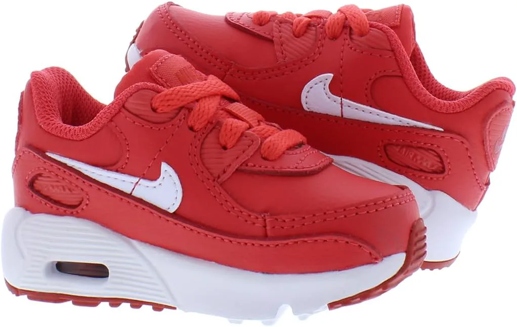 Кроссовки Nike Kid's Air Max 90 LTR, красно-белый — фото 3