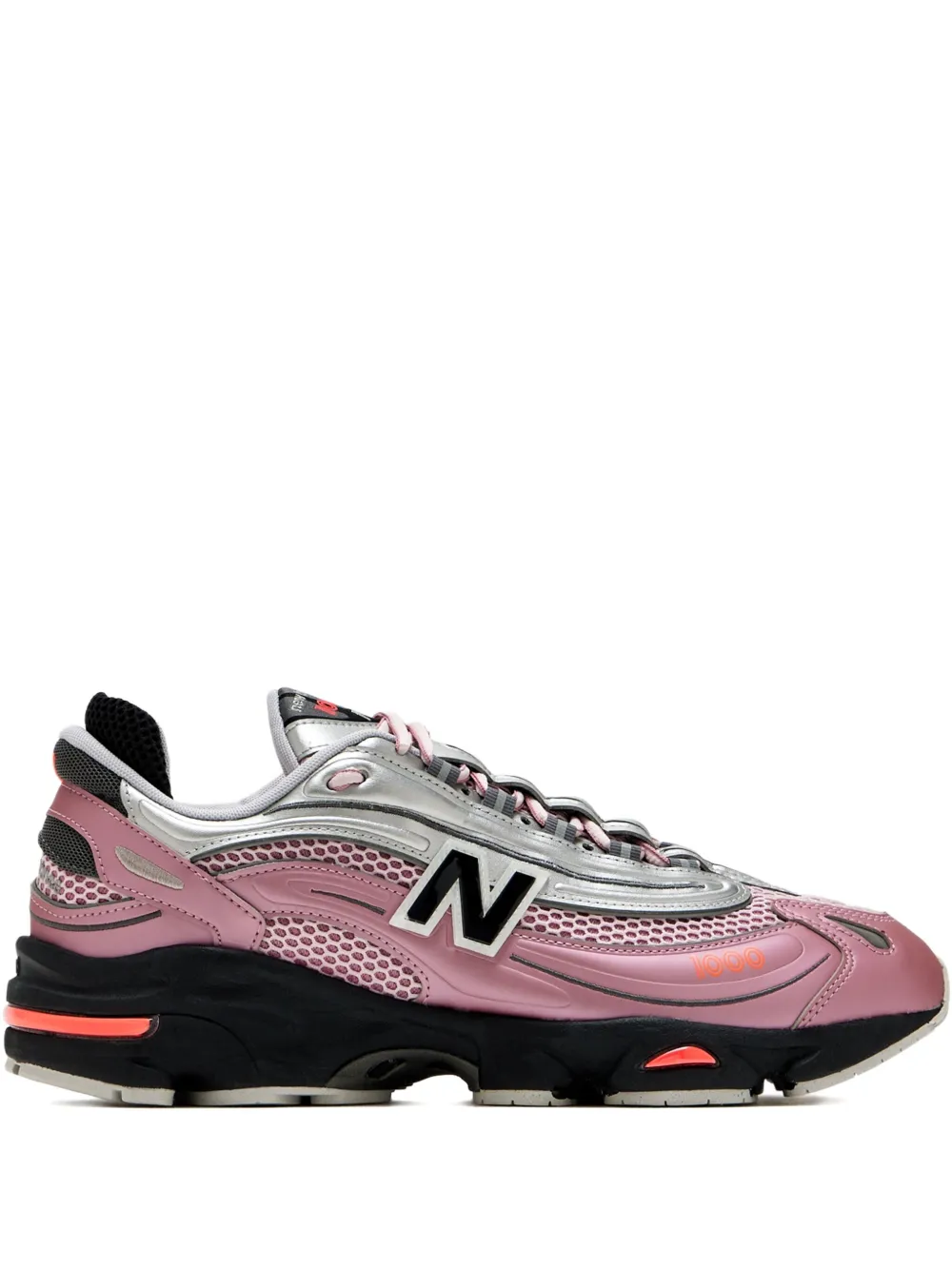 

Кроссовки 1000 с эффектом металлик NEW BALANCE, серый
