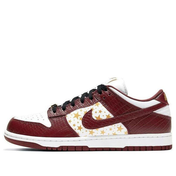 

Кроссовки x supreme sb dunk low og qs Nike, белый