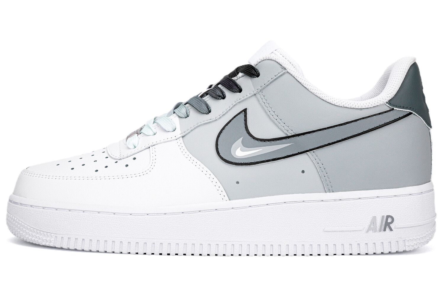 

Кроссовки Nike Air Force 1 Skateboard Shoes Men Low-Top White Gray