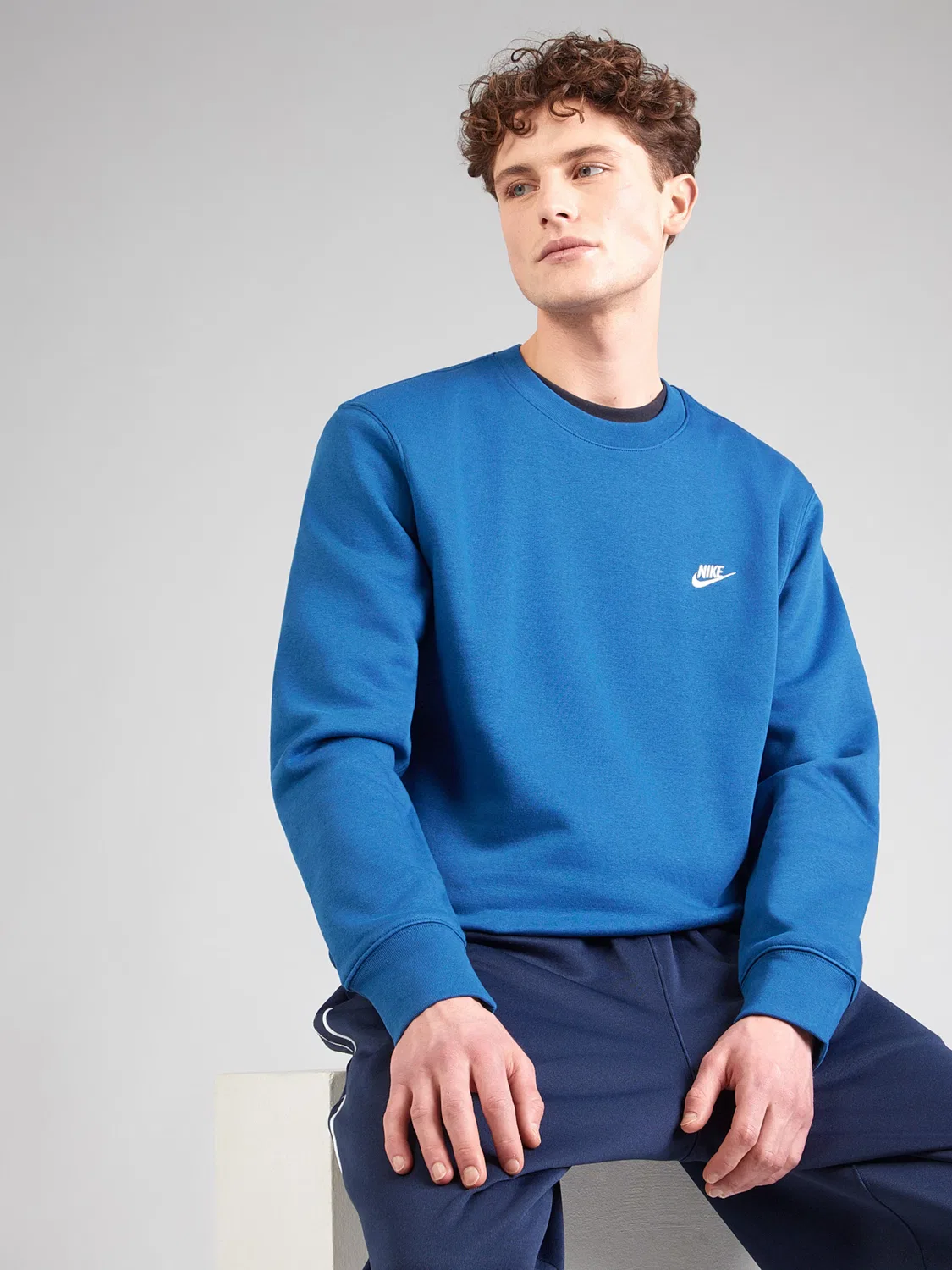 Толстовка 'CLUB' Nike Sportswear, Royal Blue — фото 3