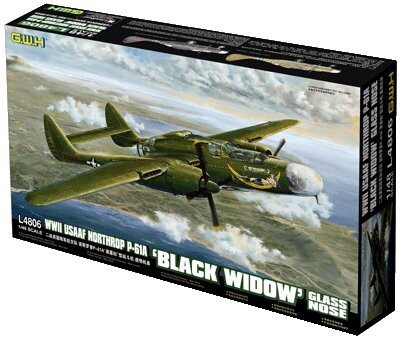 

Комплект модели WWII Northrop P61A Black Widow IBG Models