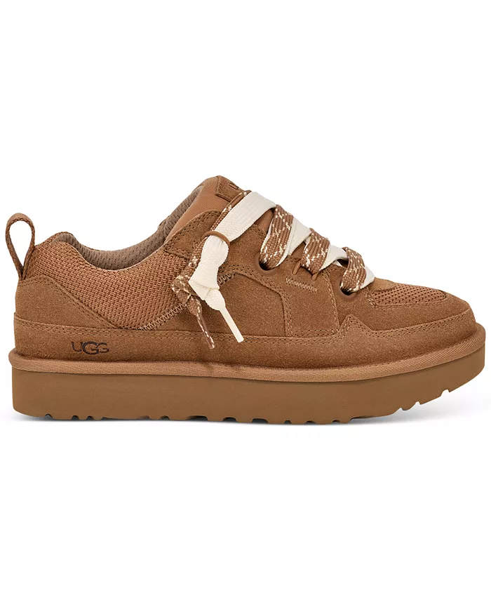 Женские кроссовки Lo Lowmel на шнуровке Ugg, коричневый — фото 2