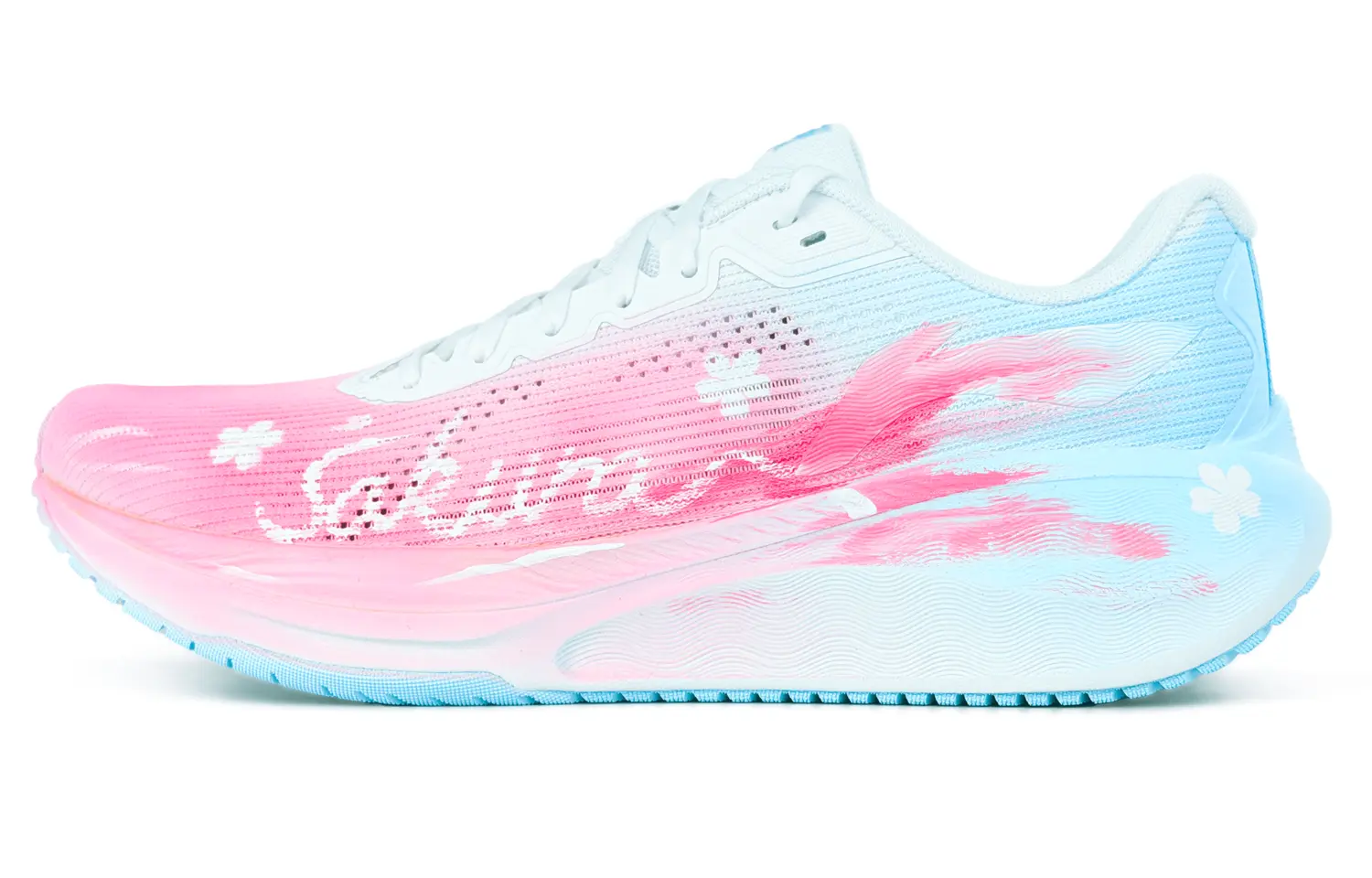 

Li Ning Version 2.0 с амортизацией, противоскользящие, износостойкие, низкие Li-Ning, розовый синий белый