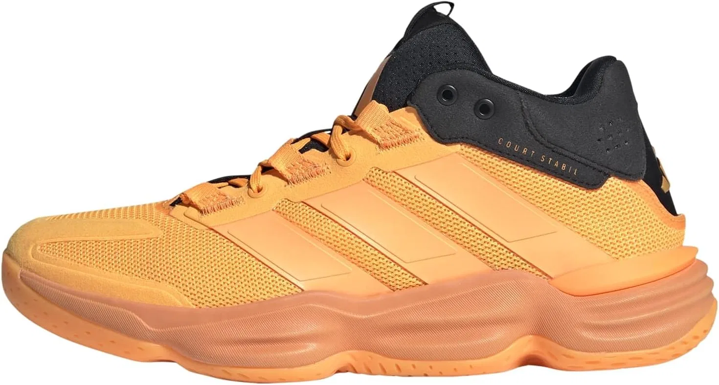 Мужские кроссовки Adidas Court Stable для игры в помещении, Lucid Tangerine Lucid Tangerine Core Black