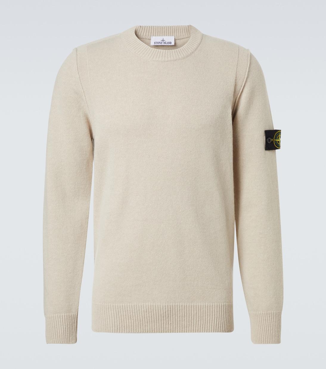 

Свитер Compass из смесовой шерсти Stone Island, Desert