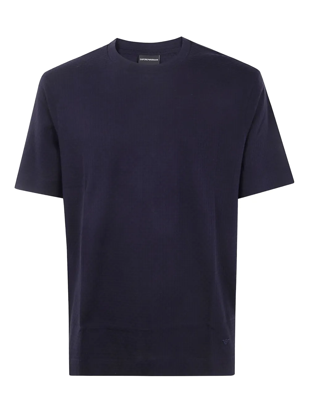 

Фактурная футболка EMPORIO ARMANI, синий