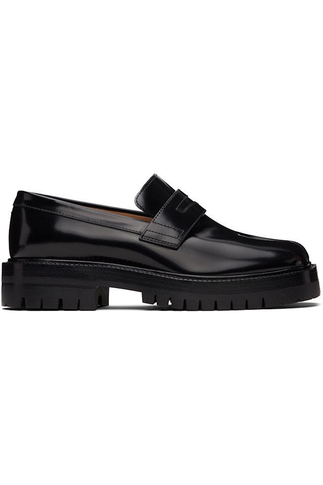 Лоферы Таби Maison Margiela, черный