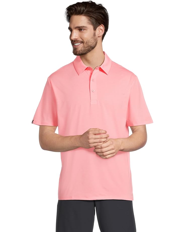 

Рубашка поло Callaway Premium Heather Polo, цвет Strawberry Pink Heather