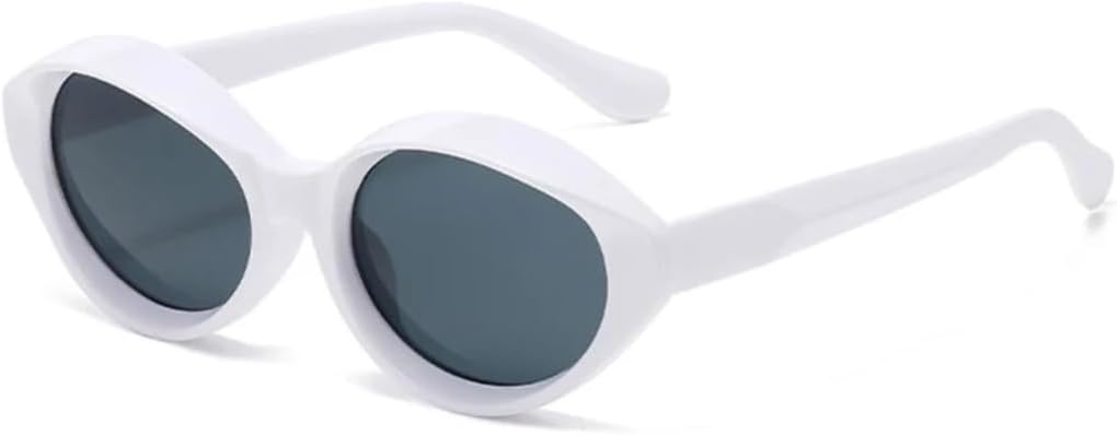 

Классические роскошные круглые солнцезащитные очки с защитой от УФ-излучения UV400 для активного отдыха и вождения, популярные среди мужчин и женщин HHZZYVY, White-black