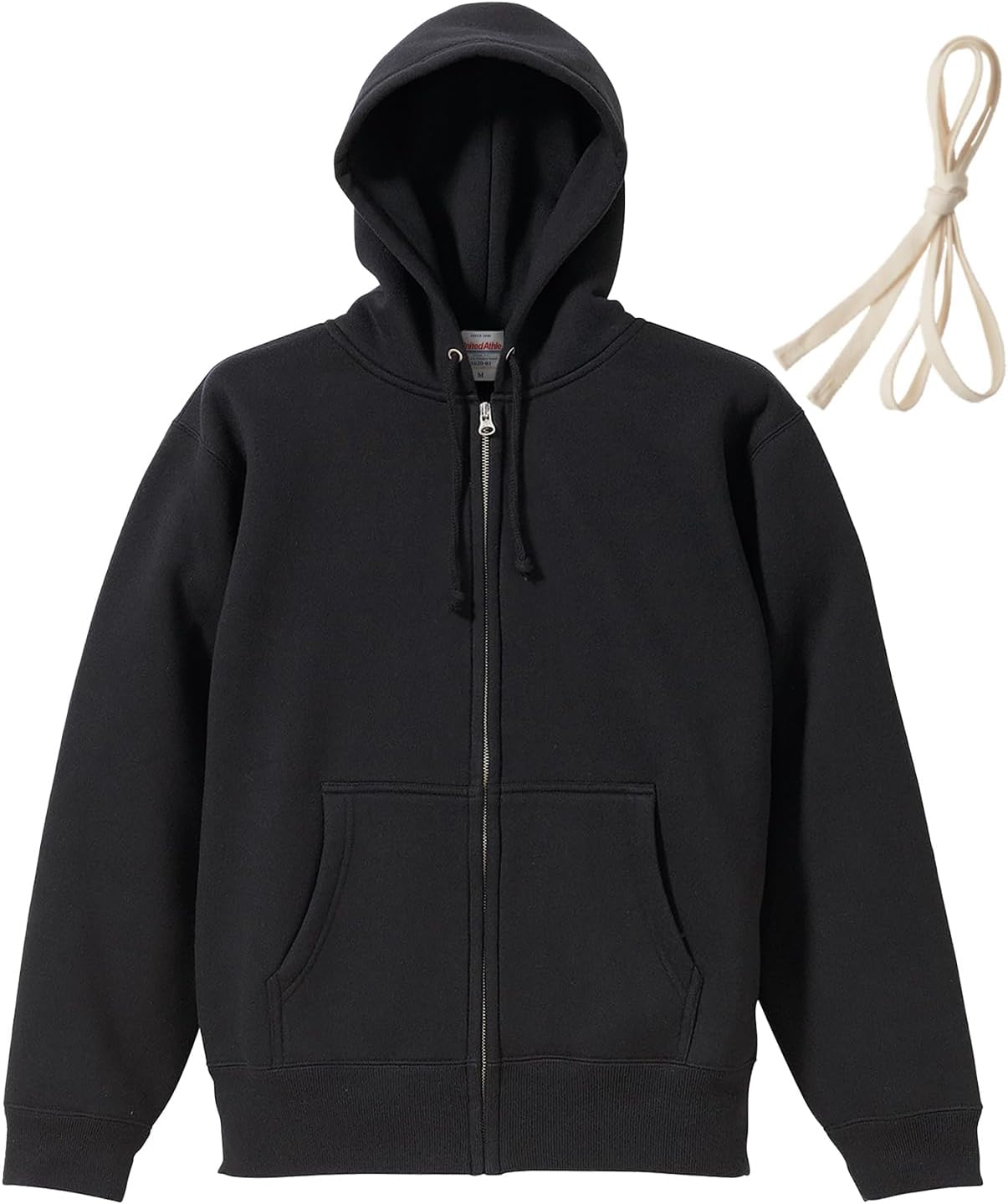 

Мужская толстовка United Athle 562001 из ткани плотностью 10,0 унций, на молнии (с флисовой подкладкой), черный