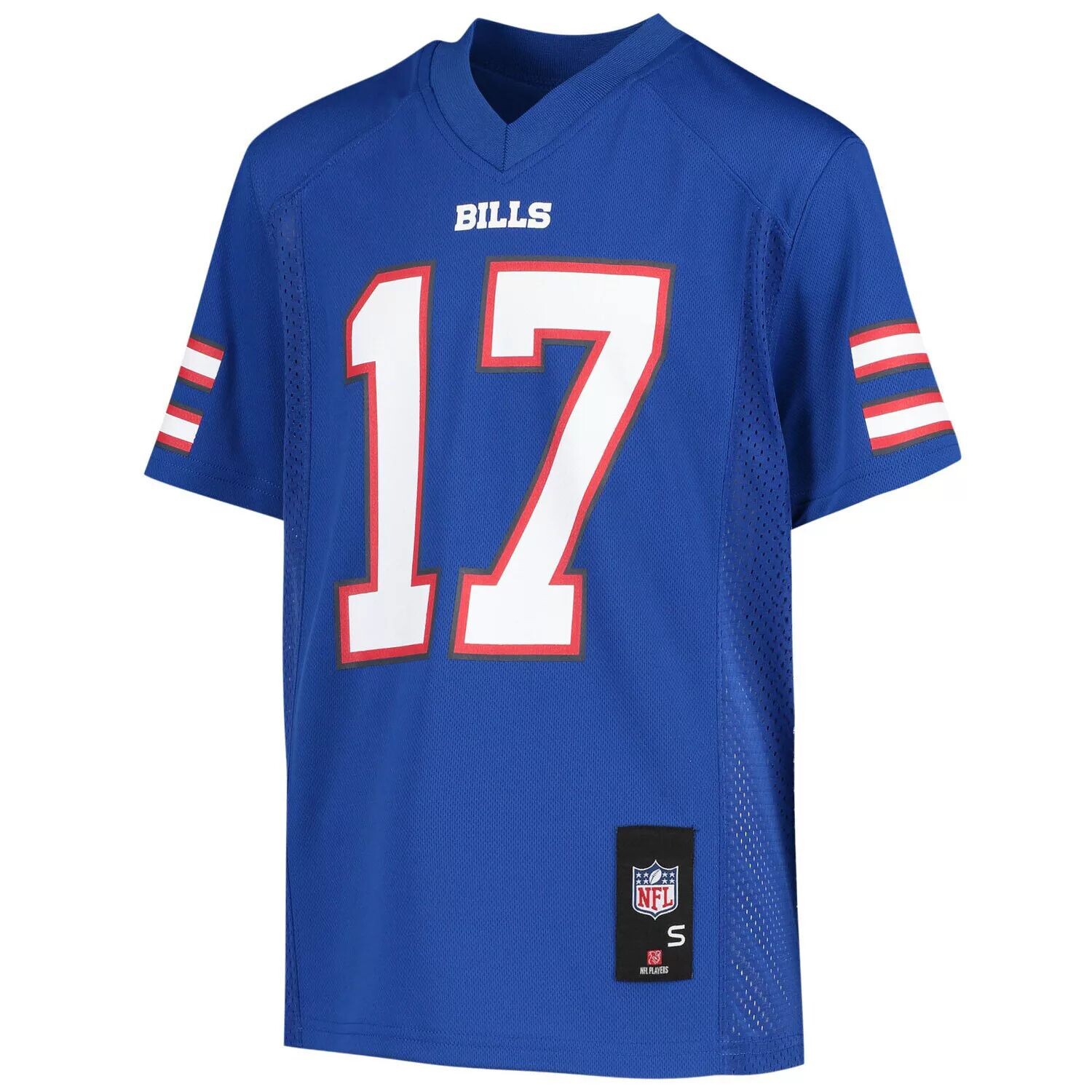 Молодежная футболка Джоша Аллена Royal Buffalo Bills Реплика игрока Outerstuff — фото 2