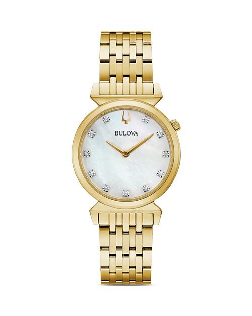 

Часы для регаты, 30 мм Bulova, цвет Gold