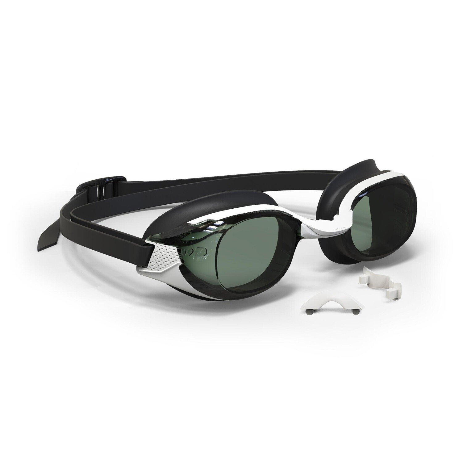 

Decathlon Bfit 500 Очки для плавания для взрослых с зеркальными линзами Nabaiji, черный