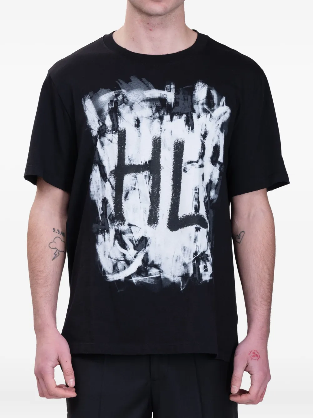

Футболка Scribble Helmut Lang, черный