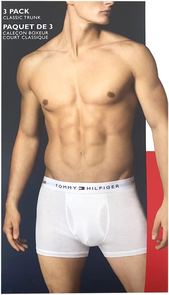 

Мужское нижнее белье Tommy Hilfiger, комплект из 3 классических хлопковых трусов, Black Gray