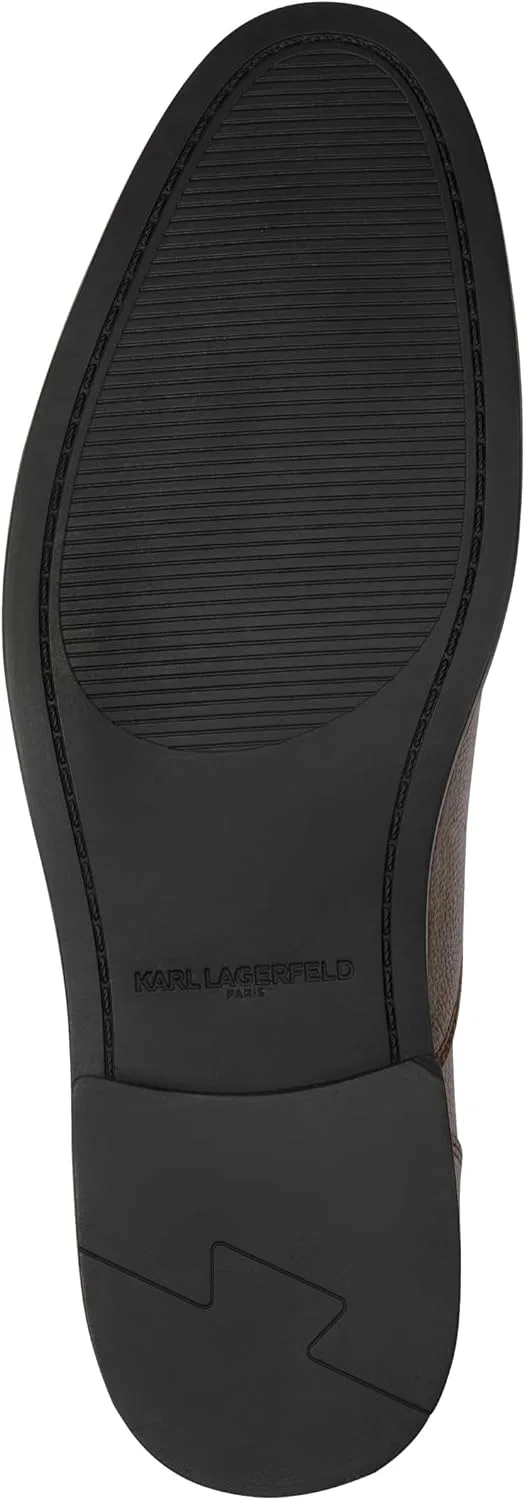 Лоферы мужские KARL LAGERFELD, Cognac — фото 4