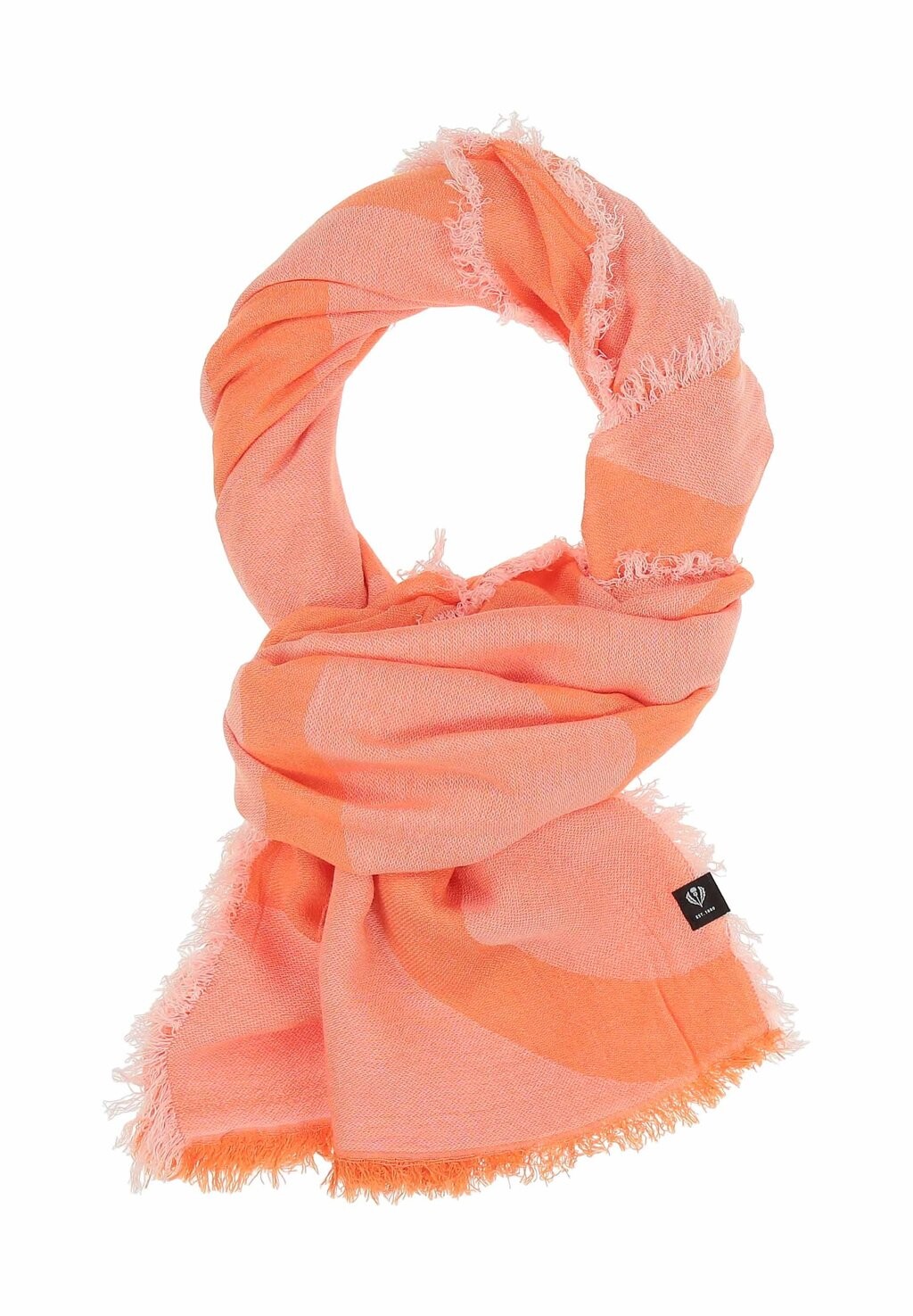 

Шарф XL DOTS STOLA MADE IN GERMANY FRAAS, оранжевый