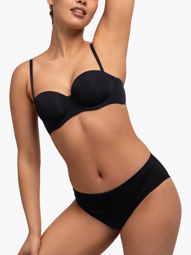 

Мишель легкий бра-бандо с небольшой подкладкой Dorina, Black