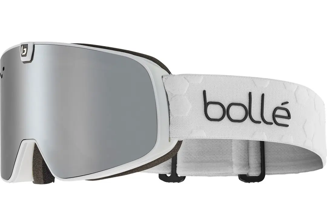 

Bolle Солнцезащитные очки Nevada neo white matte/black chrome + light vermillon blue