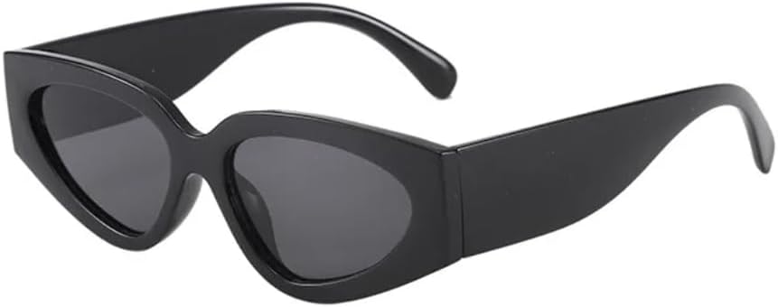 

Солнцезащитные очки с защитой UV400 | Панк-стиль "кошачий глаз" | Черные | Для женщин и мужчин | Для занятий спортом на открытом воздухе и путешествий DSVIGF, Light Black Gray