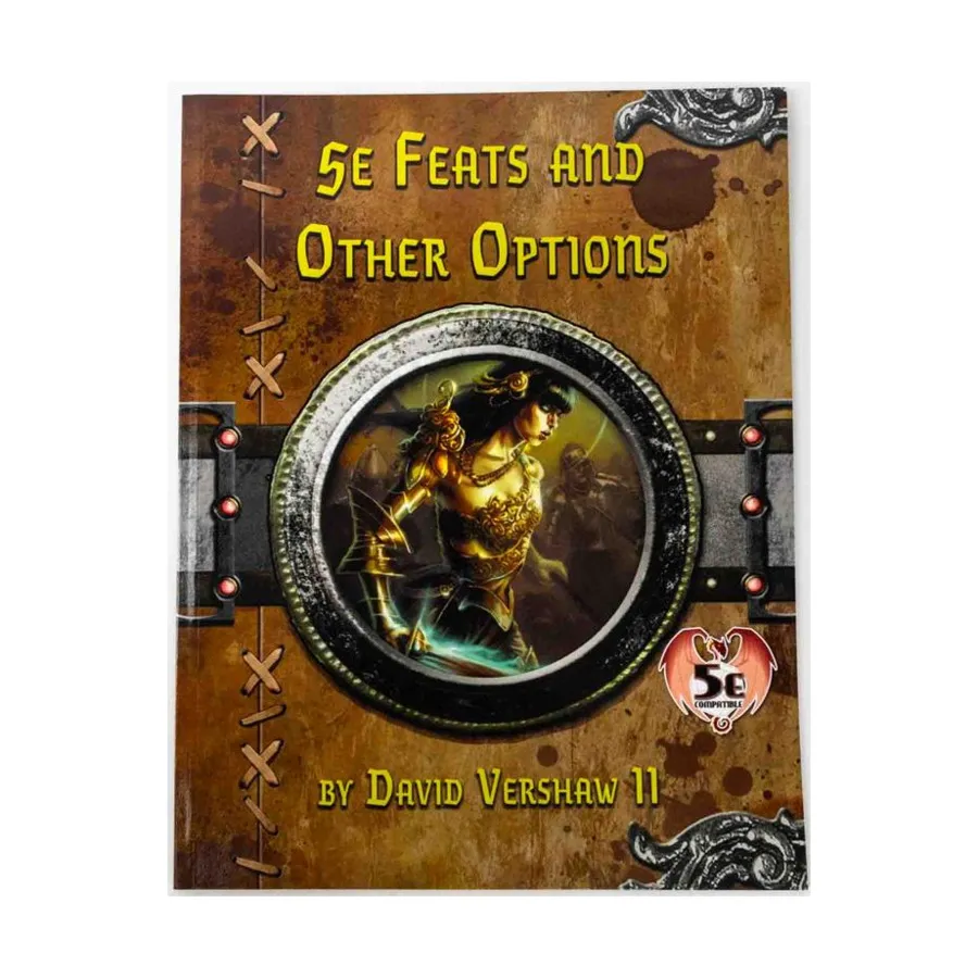 

5e Feats and Other Options, Role Playing Games (David Vershaw II), мягкая обложка